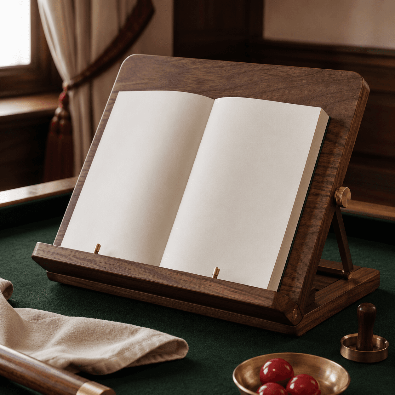 Rulebook Clip Stand product view